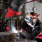 Man Welding