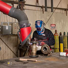 Man Welding